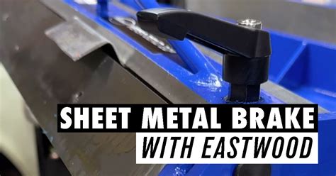 sheet metal brakes instructions